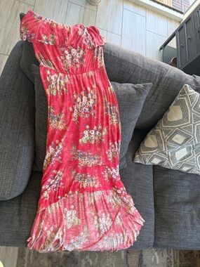 Kimchi Blue | Dresses | Kimchi Blue Serafina Lace Trim Tiered Babydoll Maxi  Dress | Poshmark